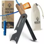 AVENTURIS Feuerstahl XXL - Outdoor Survival Feuerstarter für Camping und Bushcraft