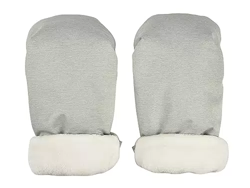 BÉABA Fäustlinge für Kinderwagen – Winddicht, Wasserdicht, Ultrawarm, Atmungsaktiv