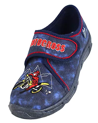 Beck Motocross Hausschuhe für Jungen – Bequeme und stylische Pantoletten