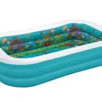 Bestway Familienpool 3D Abenteuer eckig, 262 x 175 x 51 cm