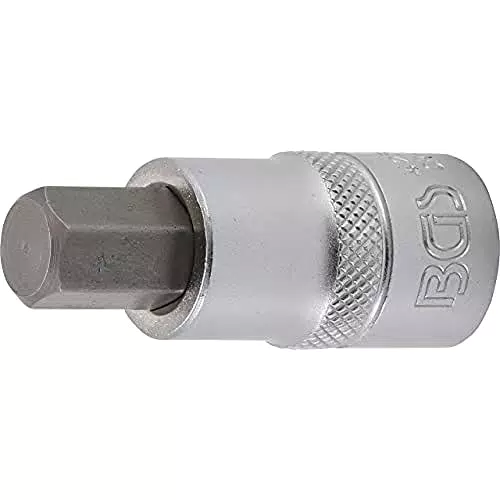 BGS 4256 Bit-Einsatz 12,5 mm Innensechskant 12 mm für Schraubarbeiten