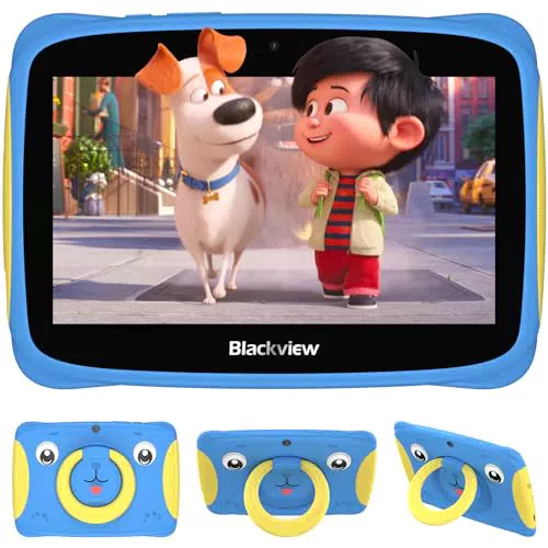 Blackview Tab3Kids 7 Zoll Kinder Tablet mit Android 13, 4GB RAM, 32GB ROM, erweiterbar