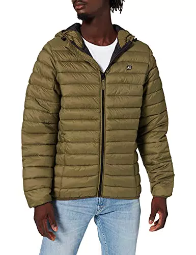 Blend 20712462 BHRomsey Hood Herren Steppjacke Übergangsjacke Jacke leicht gepaddete Jacke mit Kapuze Regular Fit