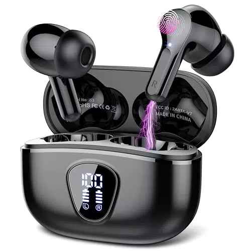 Bluetooth Kopfhörer, Kopfhörer Kabellos Bluetooth 5.3 In Ear