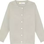 Bolerose Mädchen Lange Ärmel Schuluniform Kinder Cardigan