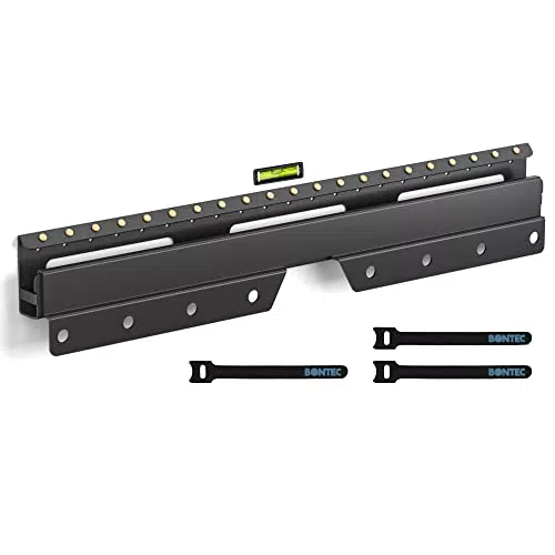 BONTEC TV-Wandhalterung ohne Bohren für 26-55 Zoll Fernseher, VESA 400x400 mm