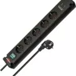 Brennenstuhl Bremounta Steckdosenleiste mit USB C-Ladefunktion und Schalter