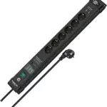 Brennenstuhl Premium-Line Steckdosenleiste mit Überspannungsschutz und USB 3,1 A