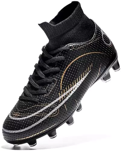 Brfash Fußballschuhe Jungen FG/AG High Top für Training und Wettkampf