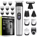 Brightup Barttrimmer für Herren – IPX7 wasserdicht, ideal für Bart und Körperpflege