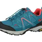 Brütting Damen Walkingschuhe Largo - Petrol/Rot