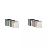 Brunnen Schnellhefter A4 PVC glasklares Deckblatt