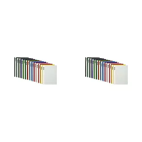 Brunnen Schnellhefter A4 PVC glasklares Deckblatt