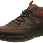 bugatti Herren Samper Mode-Stiefel, Black/Light red