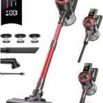 Buture Pro JR700 Akku Staubsauger kabellos mit 38000PA, 55 Min Laufzeit