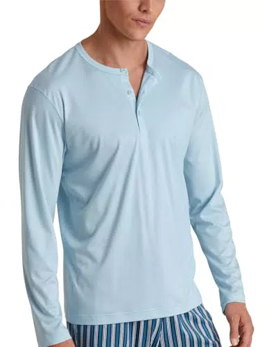 CALIDA Herren Langarm-Shirt für entspannten Schlaf - RMX-Kollektion