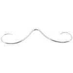 CALLARON Septum Ring aus Edelstahl - Lustiges Nasenring Piercing für Valentinstag