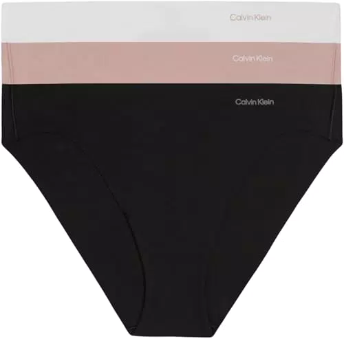 Calvin Klein Damen Bikini Slips, Nahtloser Schnitt.