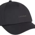 Calvin Klein Cap mit Metal Lettering – Stylische Canvas Basecap für Damen