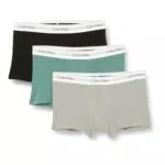 Calvin Klein Herren 3er Pack Boxershorts Trunks Baumwolle mit Stretch