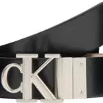 Calvin Klein Jeans Damen Round Mono PL REV LTHR Gürtel 30MM K60K611489