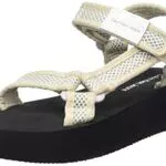 Calvin Klein Jeans Damen Sandalen Prefresato Sandal Webbing Mesh Sommer