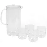 Cambridge CM07658GEU7 Gläser- und Kannenset – Stapelbares Design für Partys und Picknicks