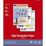 Canon HR-101N hochauflösendes Papier für Tintenstrahldrucker - DIN A4