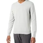 Herren-Strickpullover Castle Point mit Rundhalsausschnitt - Marine