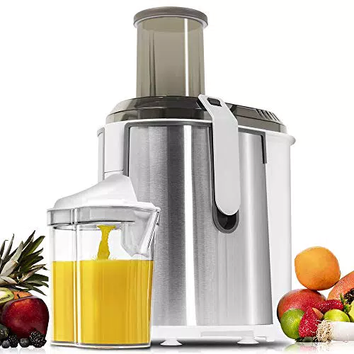 Cecotec Entsafter StrongTitanium 19000 XXL - 1300 W, BPA-frei, 2 Geschwindigkeiten