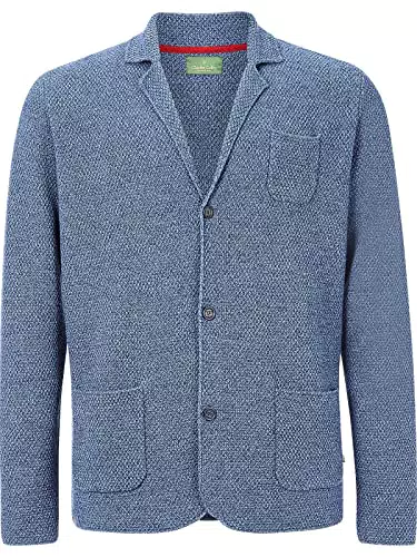 Charles Colby Earl James Herren Strickjacke Freizeit-Sakko Blazer