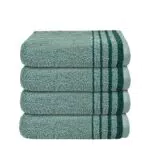 Chiemsee Handtuch-Set Miami aus weicher Baumwolle in edler Jacquard-Qualität