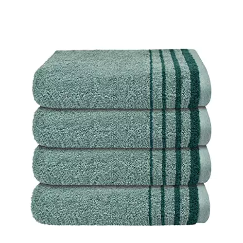 Chiemsee Handtuch-Set Miami aus weicher Baumwolle in edler Jacquard-Qualität