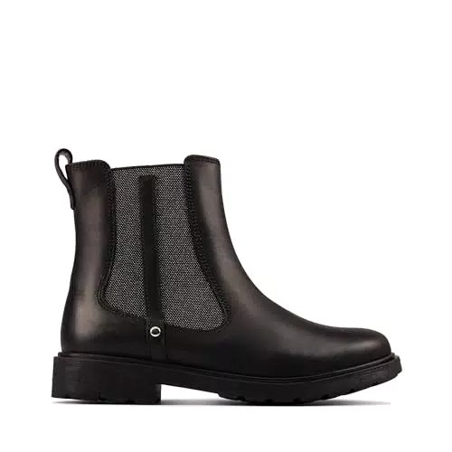 Clarks Astrol Orin K Chelsea-Stiefel für Mädchen