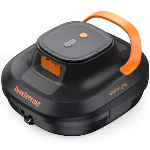 Coasteering Poolroboter Akku – Kabelloser Poolsauger mit 120 Min Reinigungszeit