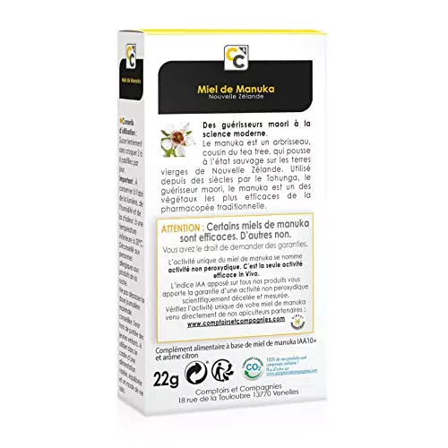 Comptoirs et Compagnies Lutschtabletten mit Manuka Honig IAA10+ und Zitrone