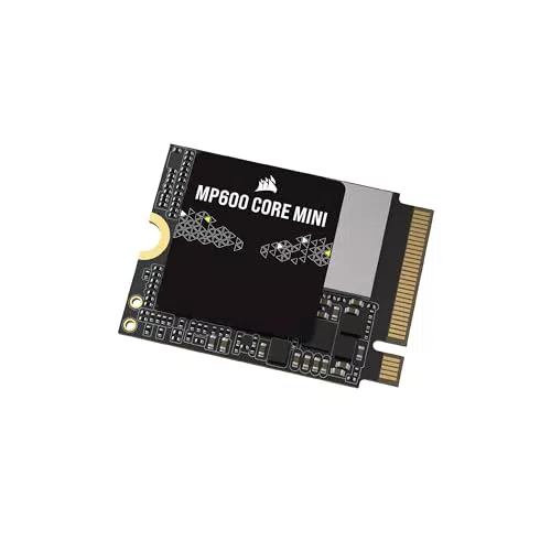 Corsair MP600 CORE Mini 2TB M.2 NVMe PCIe Gen4 SSD für Steam Deck und ASUS ROG Ally