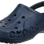 Crocs Baya Clogs Unisex Clogs für Erwachsene Wasserfreundlich und schnell trocknend Navy Größe 48-49