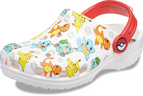 Crocs Pokemon Classic Kids Clog 207739-94S, Boy, Girl slides