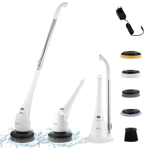 Cunsieun Elektrischer Spin Scrubber – 7-in-1 Reinigungsbürste für kraftvolle Reinigung