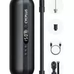 CYCPLUS Elektrische Luftpumpe mit LED Anzeige für Fahrräder und Fahrzeuge