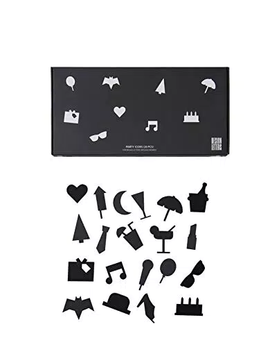 Design Letters Party Icons – Grafische Symbole für Ihre Getränkekarte