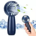 Diealles Mini Handventilator – Tragbarer USB Ventilator mit 3 Geschwindigkeiten