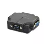 DIGITUS VGA Splitter 2-Port, 350 MHz, HDSUB 15/M - 2x HDSUB 15/F, 1920x1080