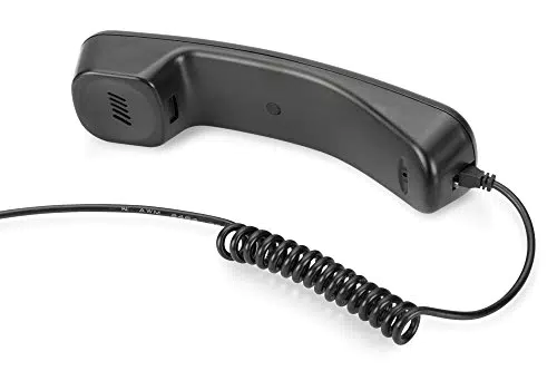 DIGITUS Skype USB Telefonhörer mit USB A Stecker – Hohe Klangqualität