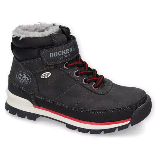 Dockers by Gerli Jungen Schnürstiefeletten - Wasserabweisend und warm gefüttert