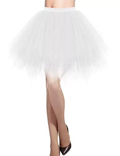 DRESSTELLS Karneval Damen Rockabilly Petticoat Tutu Unterrock für Tanz und Abendveranstaltungen