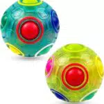 EACHHAHA Magic Rainbow Ball - 3D Puzzle Ball Spielzeug für Kinder