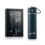 EAZYSIP Thermoskanne 450ml - Edelstahl Isolierflasche BPA-frei, 12h warm, 16h kalt
