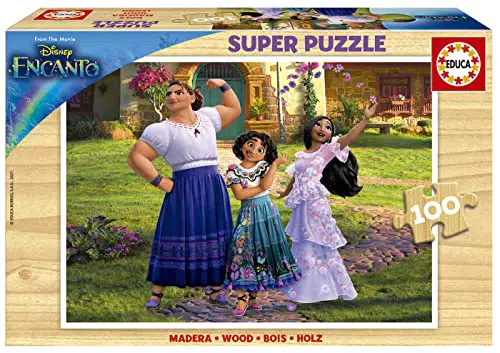 Educa Holzpuzzle Disney Encanto für Kinder ab 6 Jahren – Modell 19199